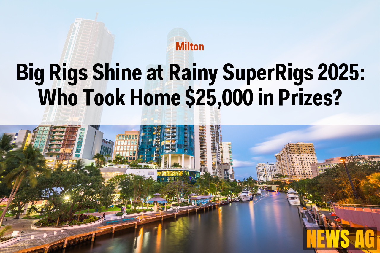 Big Rigs Shine at Rainy SuperRigs 2025: Who Took Home $25,000 in Prizes?