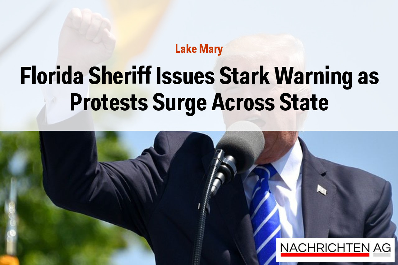 Florida Sheriff Issues Stark Warning as Protests Surge Across State