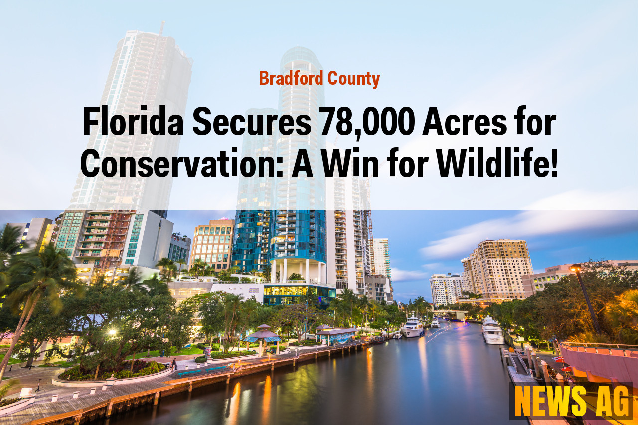 Florida Secures 78,000 Acres for Conservation: A Win for Wildlife!