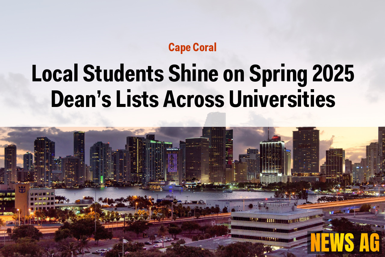 Local Students Shine on Spring 2025 Dean's Lists Across Universities