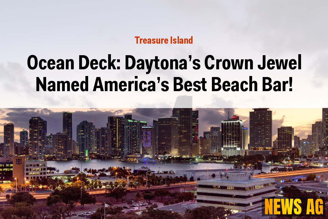 Ocean Deck: Daytona's Crown Jewel Named America's Best Beach Bar!