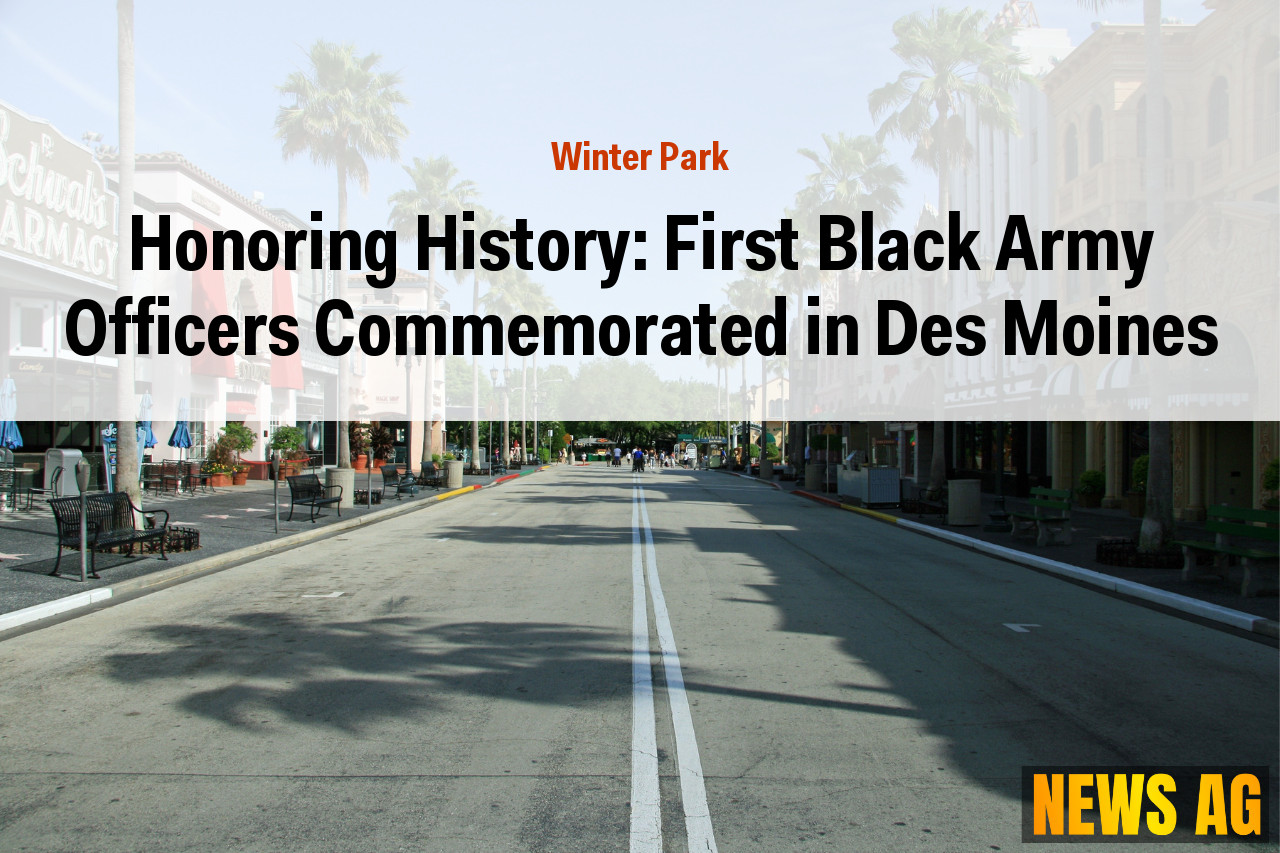 Honoring History: First Black Army Officers Commemorated in Des Moines