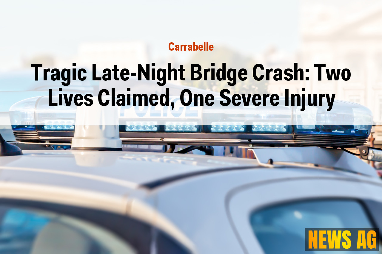 Tragic Late-Night Bridge Crash: Two Lives Claimed, One Severe Injury