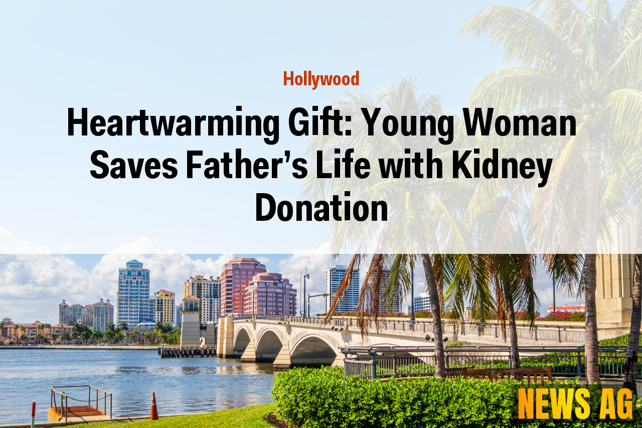 Heartwarming Gift: Young Woman Saves Father's Life with Kidney Donation