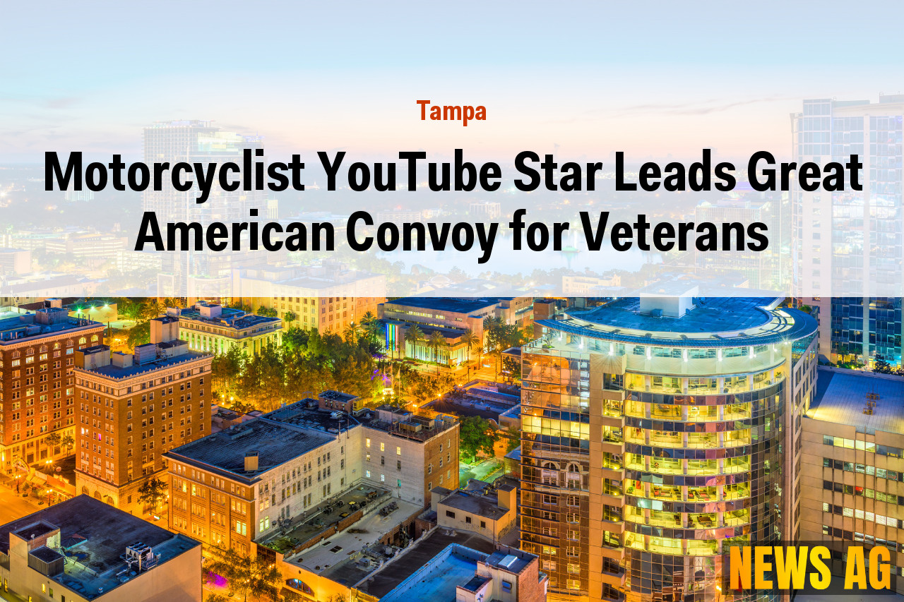 Motorcyclist YouTube Star Leads Great American Convoy for Veterans
