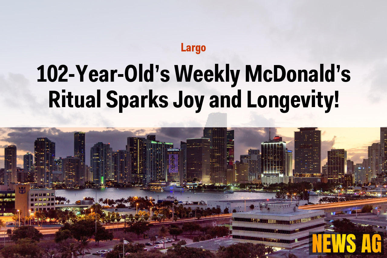 102-Year-Old's Weekly McDonald's Ritual Sparks Joy and Longevity!